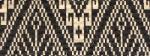 Swatch of Laura & Kiran hand woven pattern Kilm in Black Sand