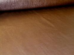 Pattern Matchsticks Leather Color Rum felt backed PVC Vinyl Upholstery Fabric, Discount Outlet priced from a Warehouse Buyout
