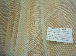 Popcorn Beige double wide drapery sheer