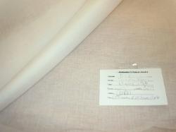 Simply Sheer Winter White semi sheer cotton drapery fabric home decorating fabric