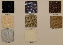 Special Order Colors of Crocodile Pattern Vinyl