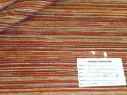 railroaded chenille stripe design upholstery and home decor fabric in festive colors