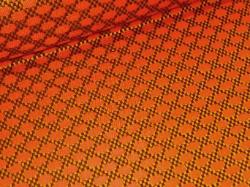 basketweave small scale chain linked diamond matrix design